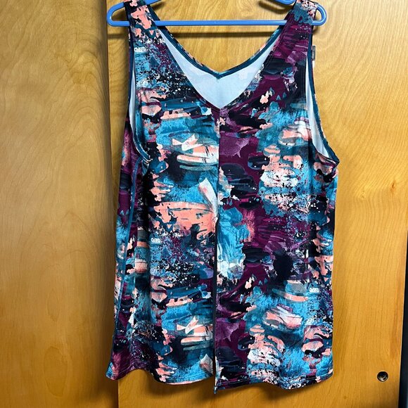 Skirt Sports All Out Yoga Tank ~ Bliss Print ~ NWOT - Picture 2 of 3